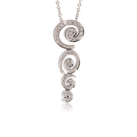 Collana con ciondolo pavè Salvini DMBR0038H in oro 18k e diamanti naturali donna  - DMBR0038H